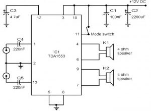 rangkaian-amplifier-stereo-mobil-tda1535
