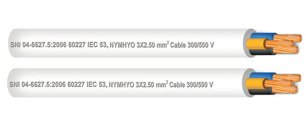 Jenis-jenis kabel: kabel NYMHYO