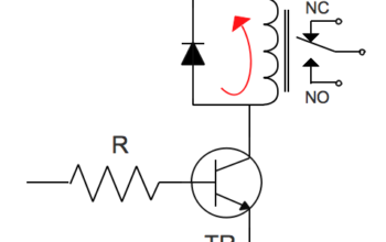 rangkaian driver relay